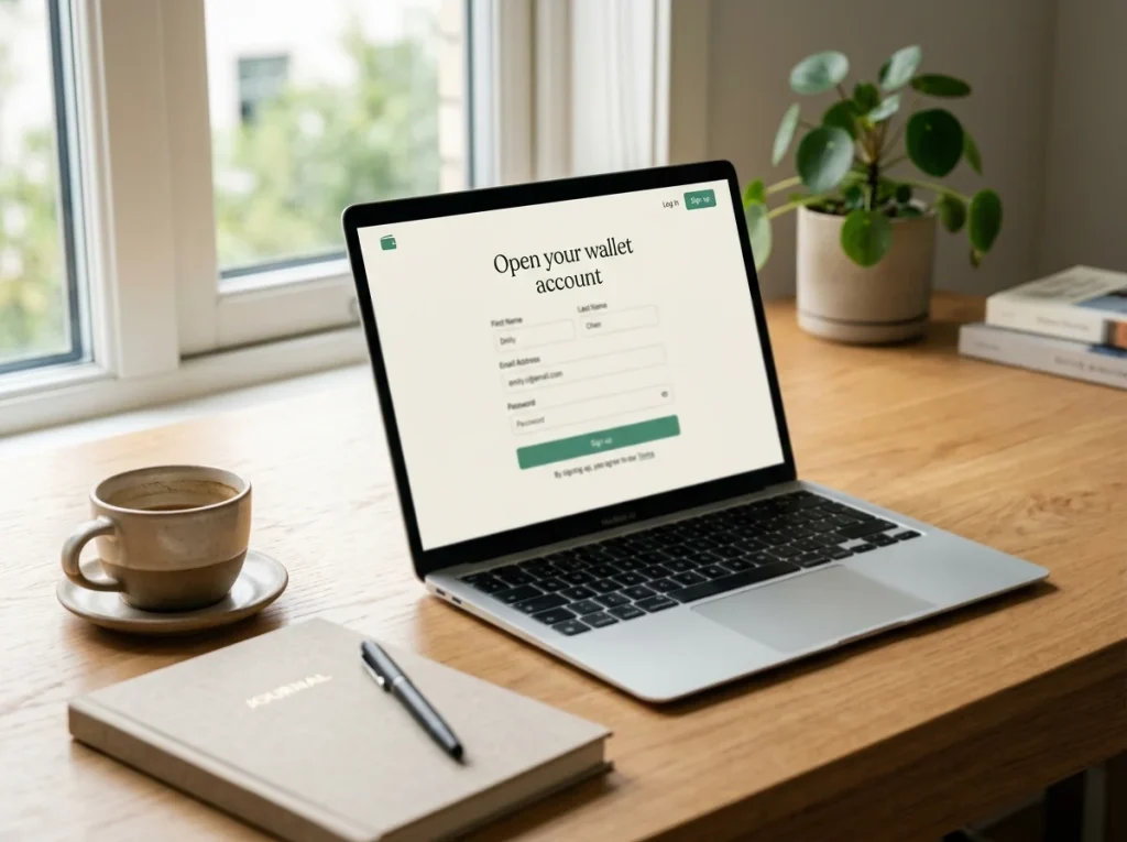 Step-by-step Payz registration flow for UK casino deposits